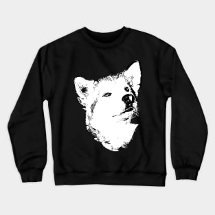 Alaskan Malamute Face Crewneck Sweatshirt